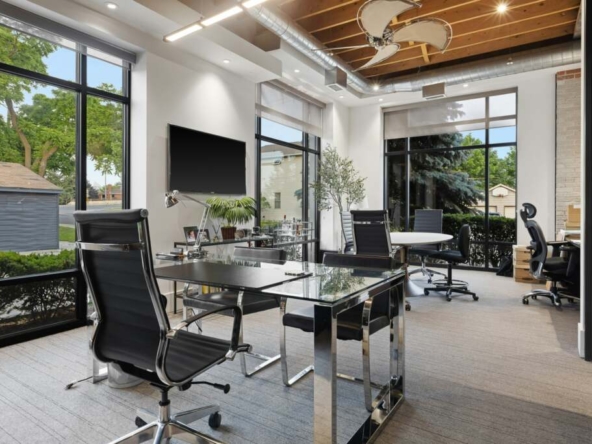 commercial real estate, modern office,